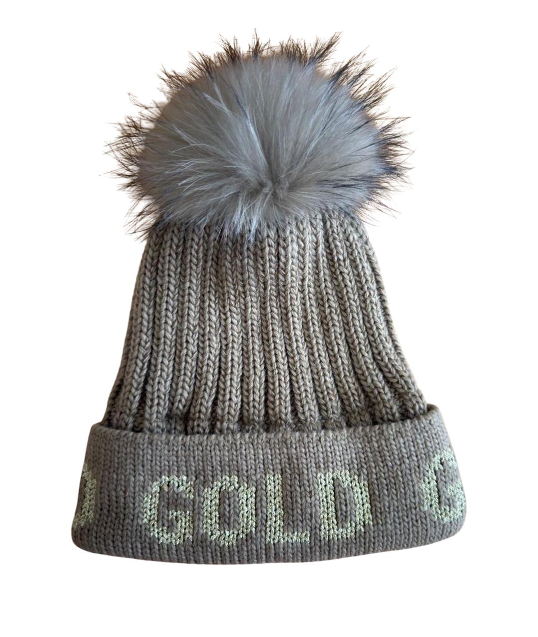 Goldbergh Золотая шерстяная шапка, фото 1