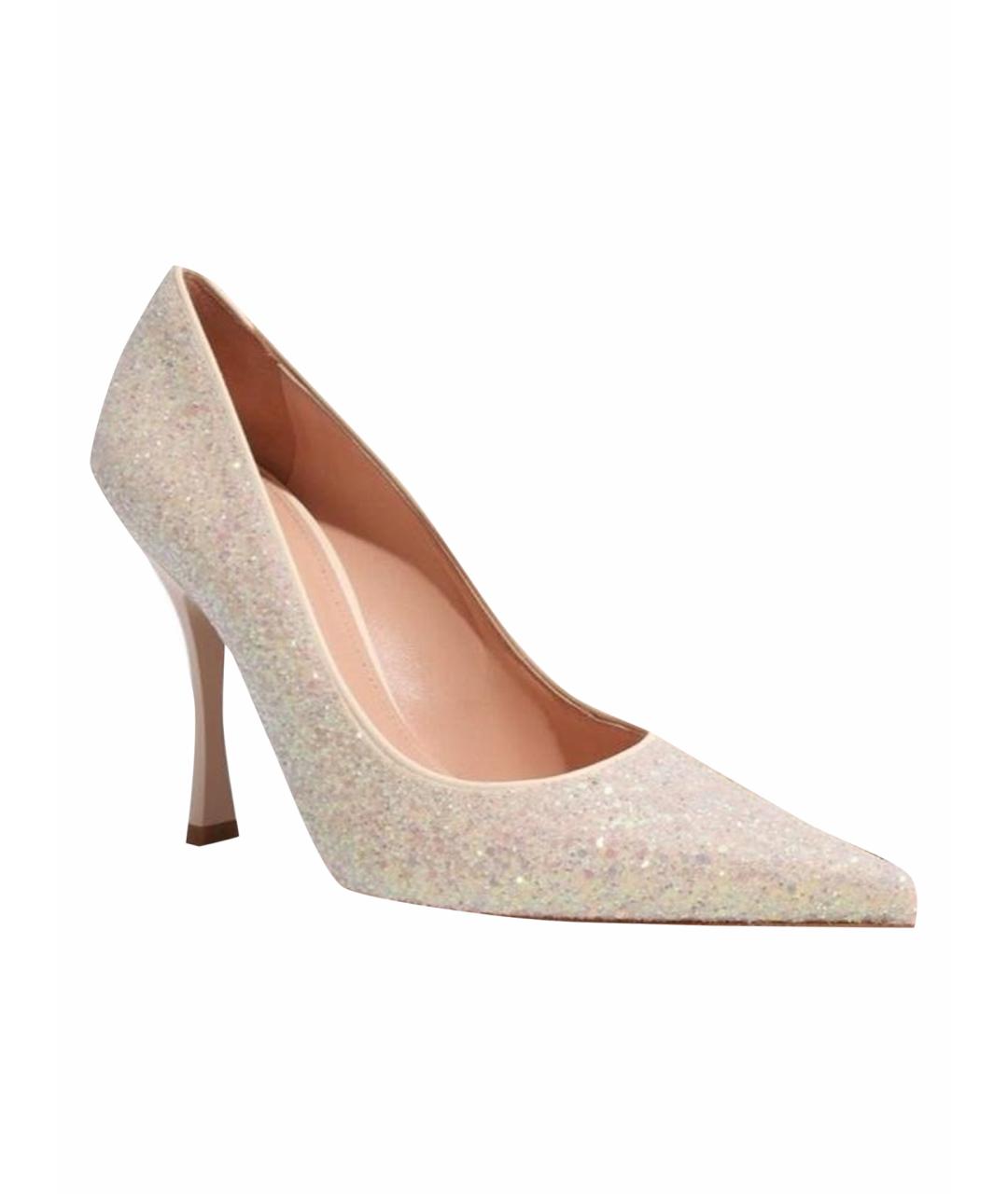 LIU JO Бежевые текстильные туфли, фото 1