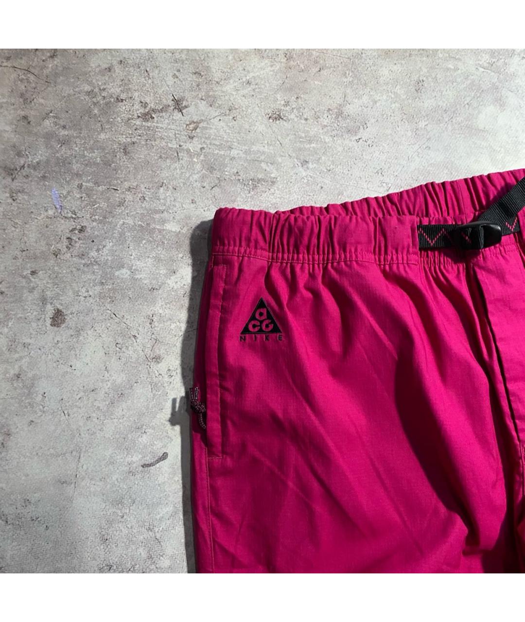 NIKE ACG Розовые хлопковые повседневные брюки, фото 3