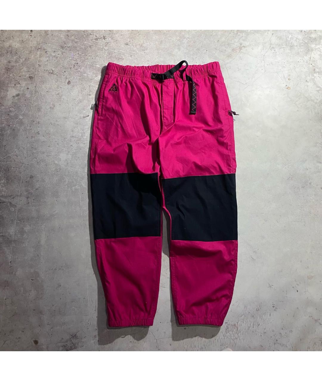 NIKE ACG Розовые хлопковые повседневные брюки, фото 6