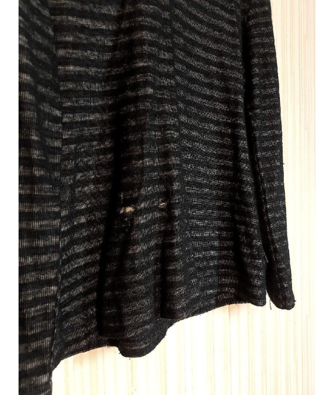 JUST CAVALLI Черный шерстяной джемпер / свитер, фото 4