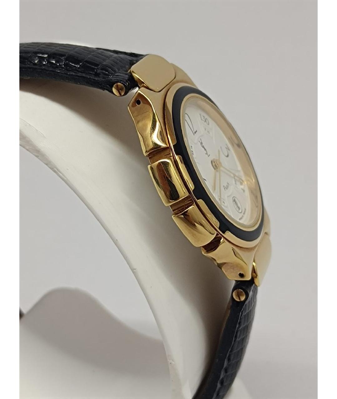 SAINT LAURENT Золотые позолоченные часы, фото 4