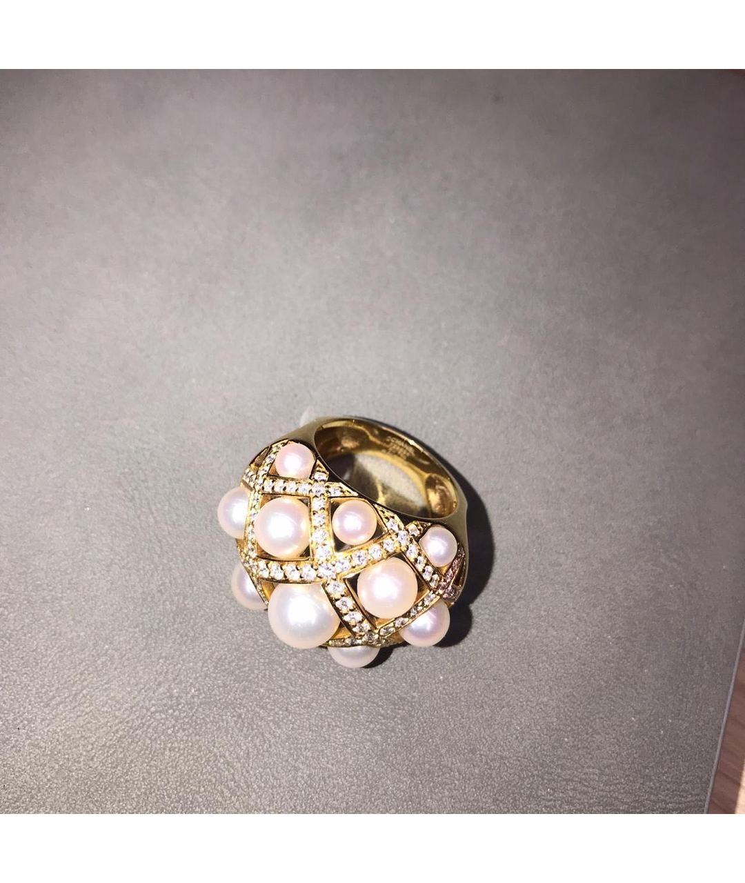 CHANEL PRE-OWNED Золотое кольцо из желтого золота, фото 5
