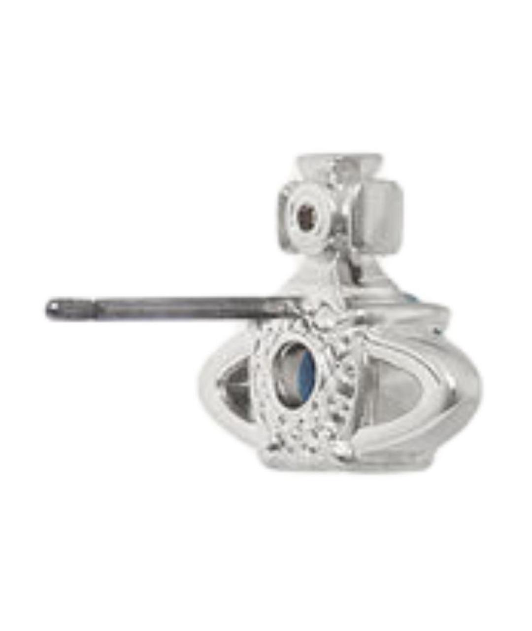 VIVIENNE WESTWOOD Серебряные латунные серьги, фото 2