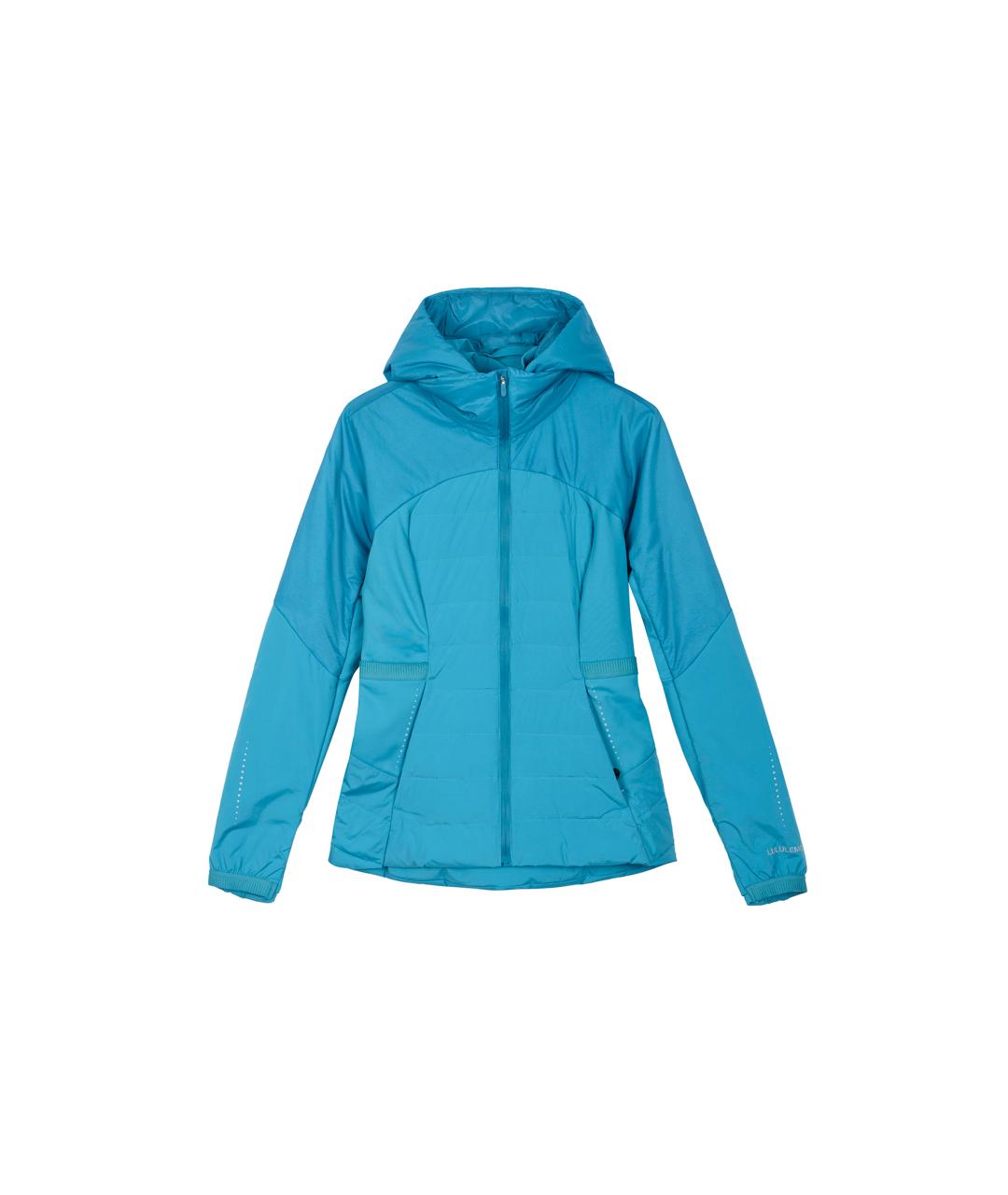 Lululemon Синяя полиамидовая куртка, фото 3