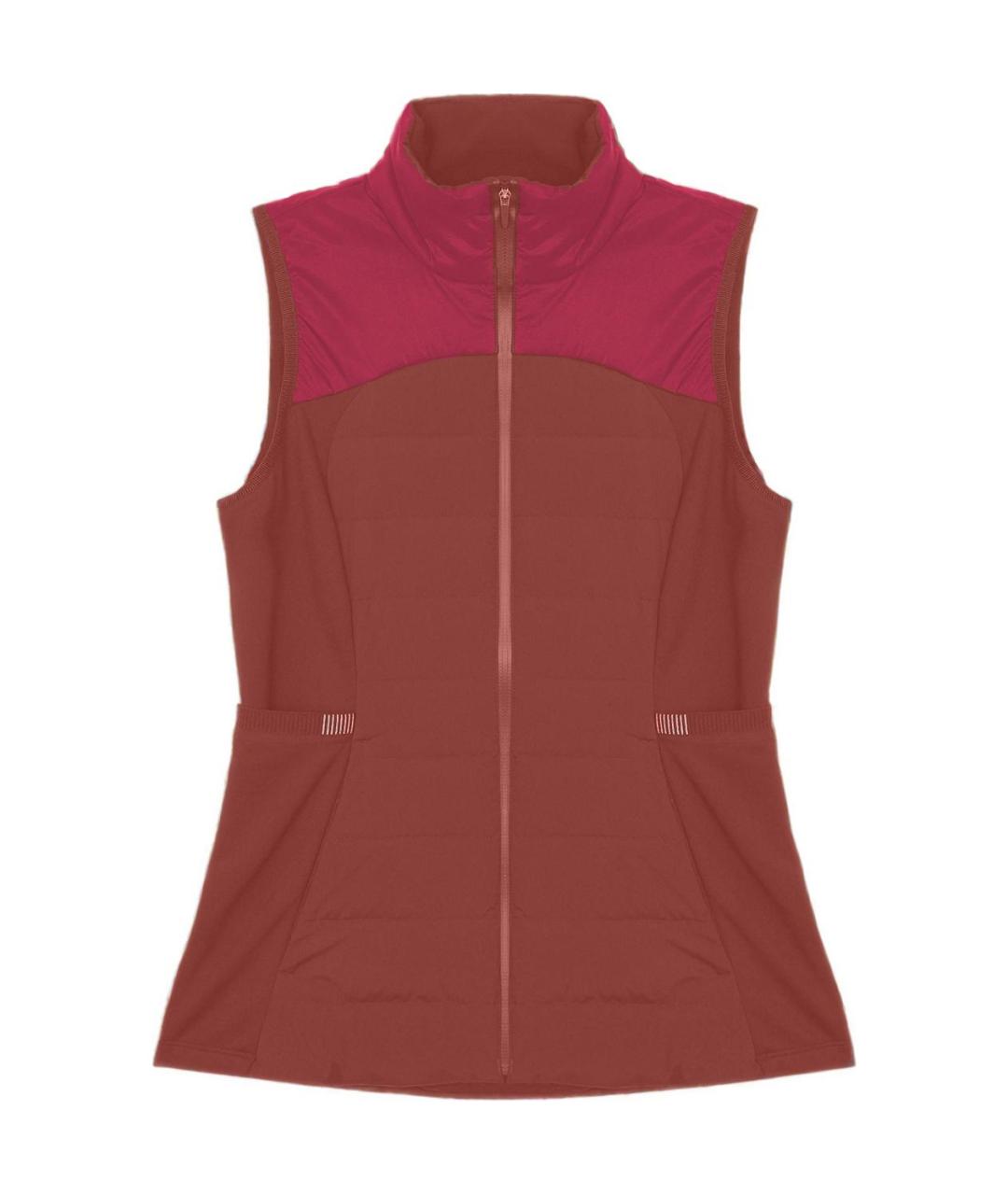 Lululemon Красный жилет, фото 1