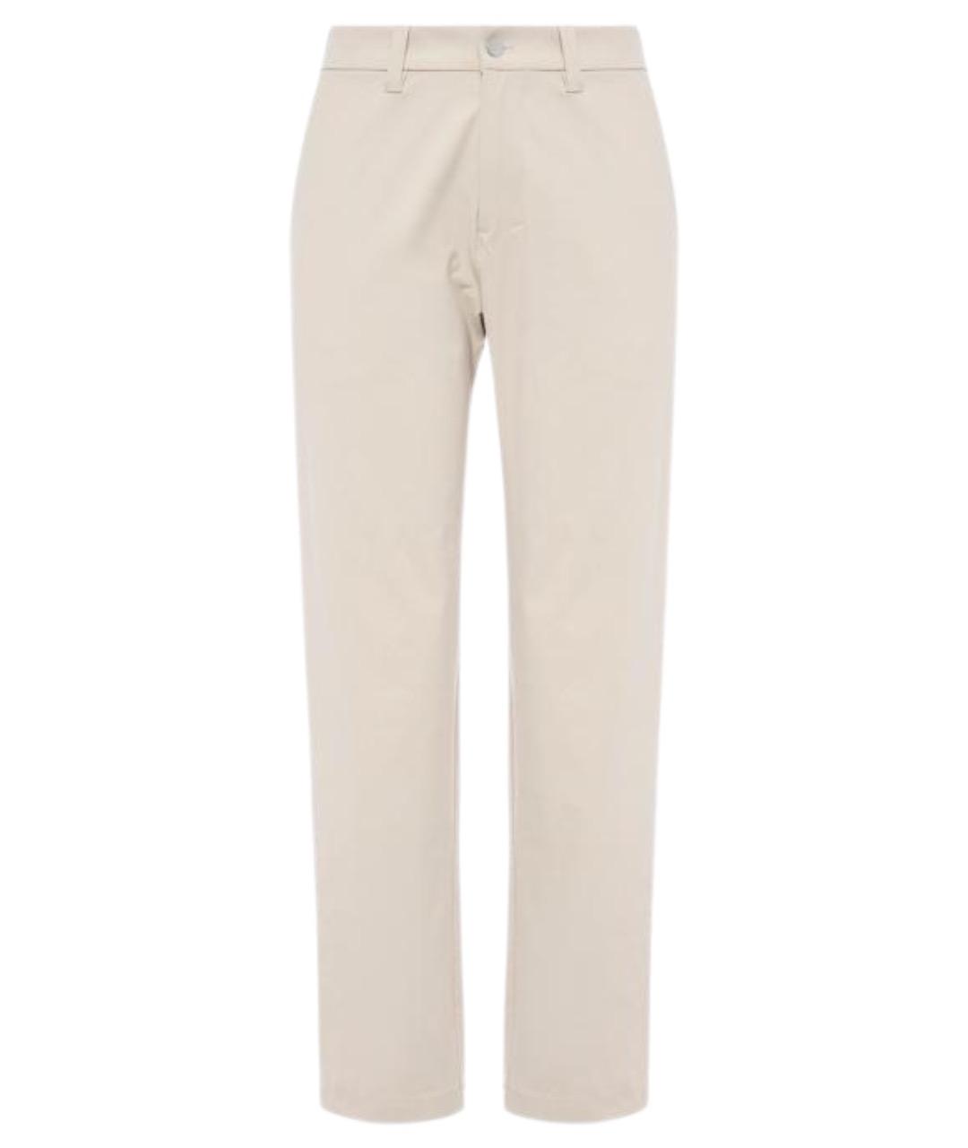 Lululemon Бежевые классические брюки, фото 1
