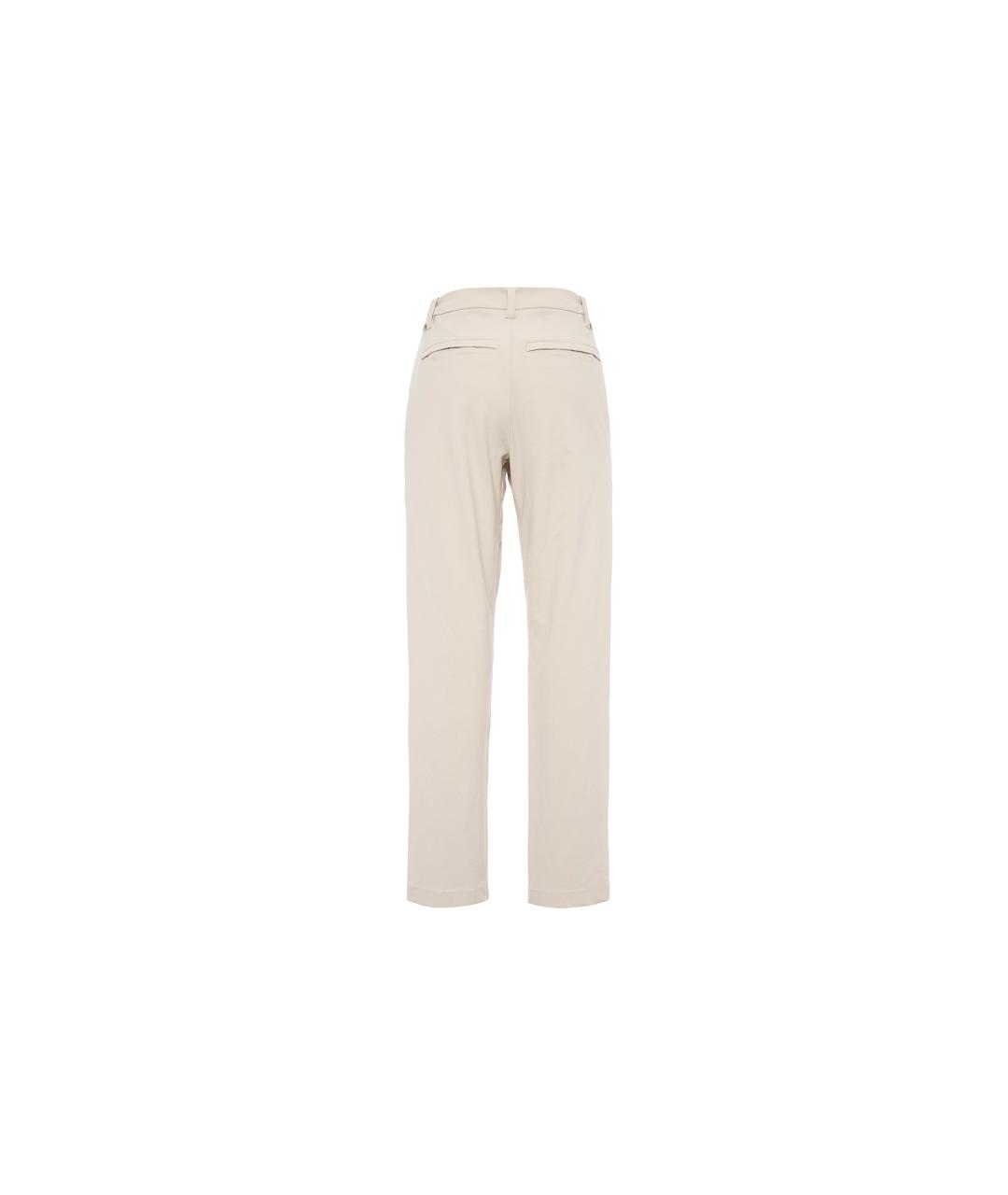 Lululemon Бежевые классические брюки, фото 2