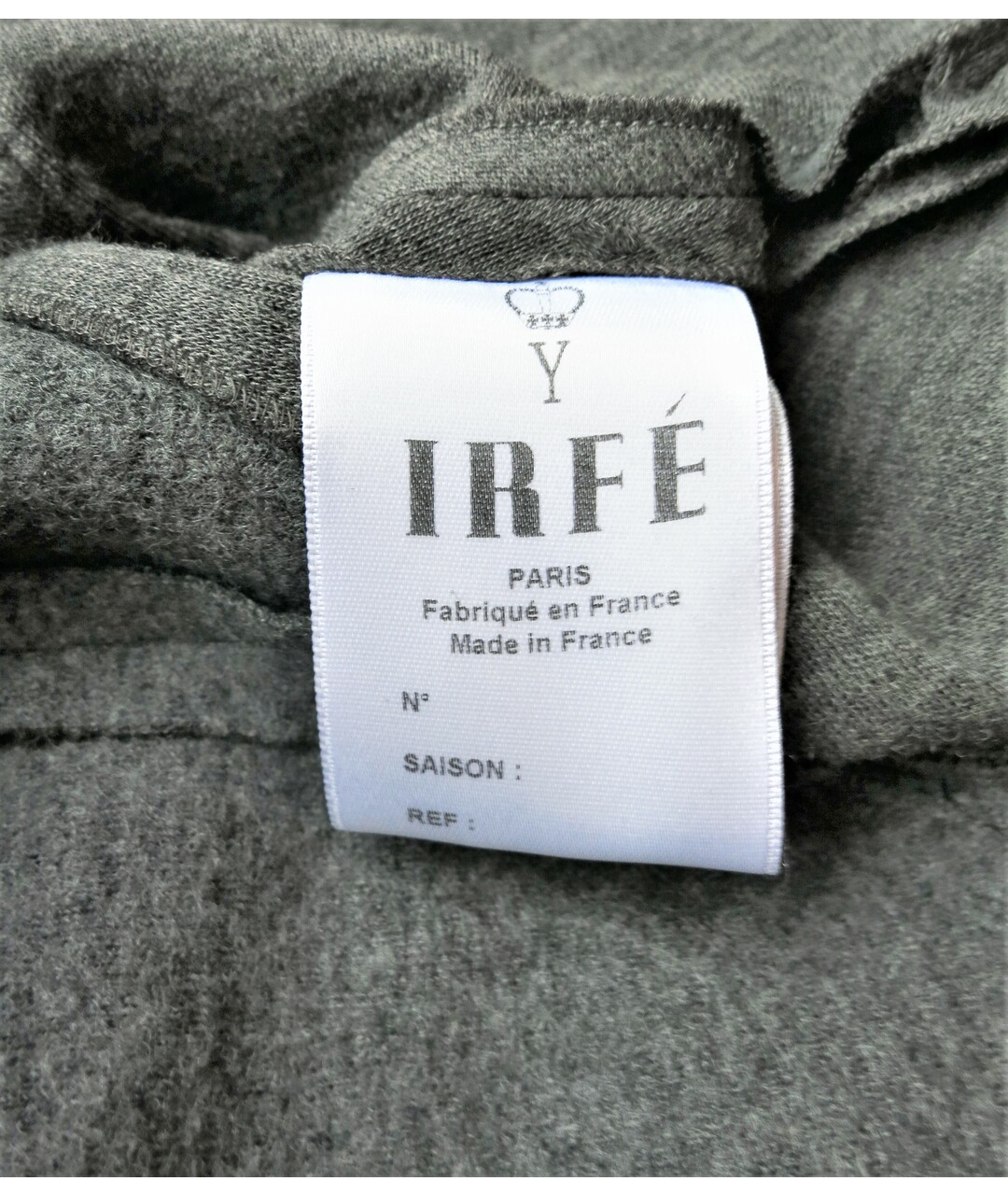 IRFE Серое шерстяное платье, фото 7
