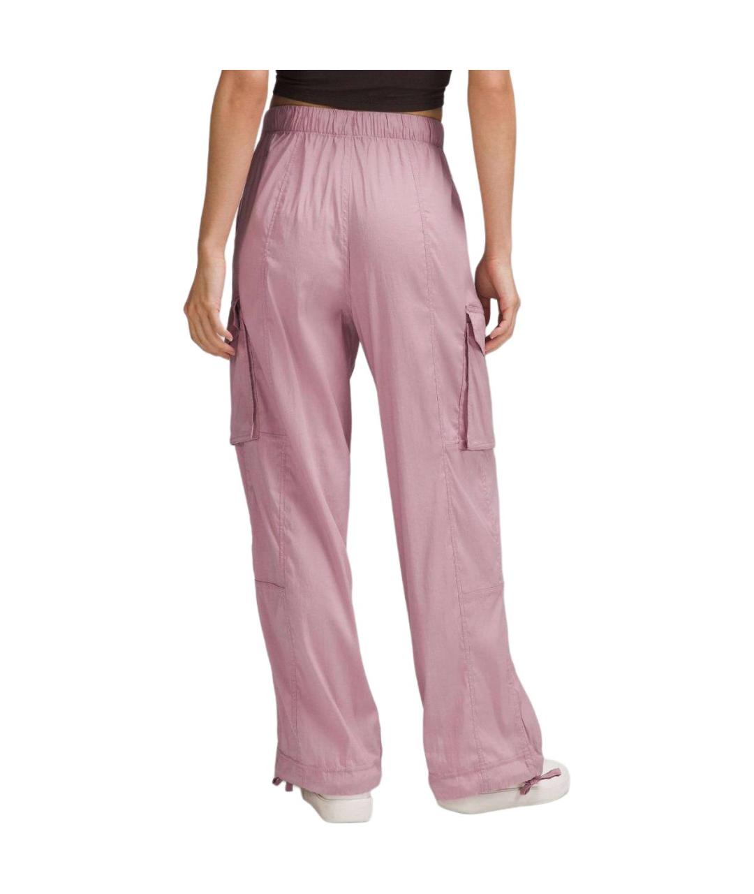 Lululemon Розовые прямые брюки, фото 4