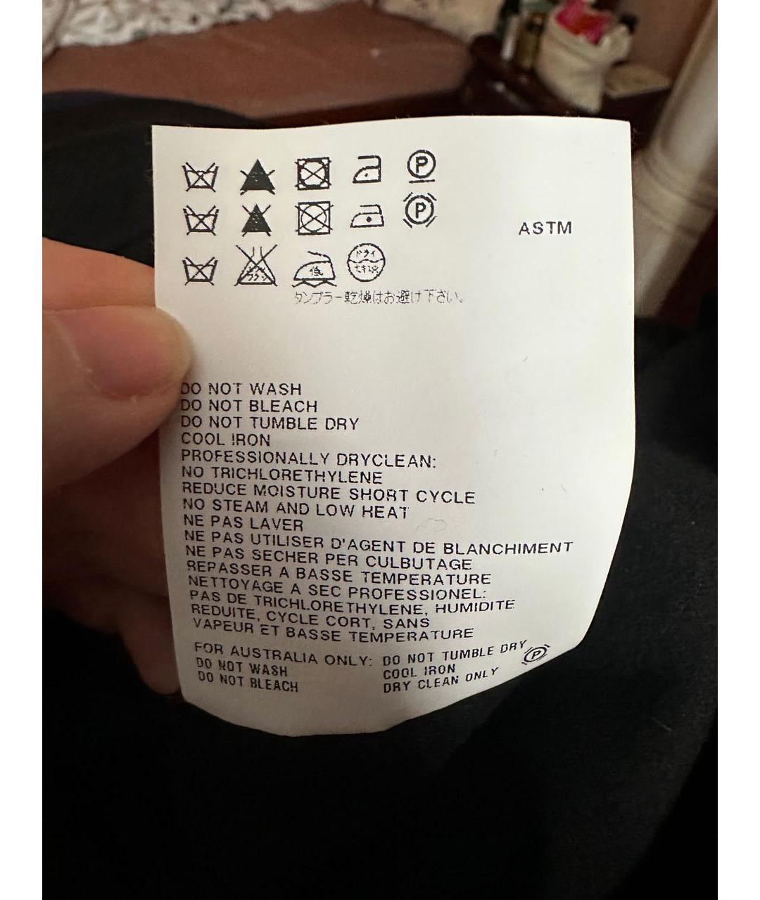 JIL SANDER Черная шерстяная водолазка, фото 5