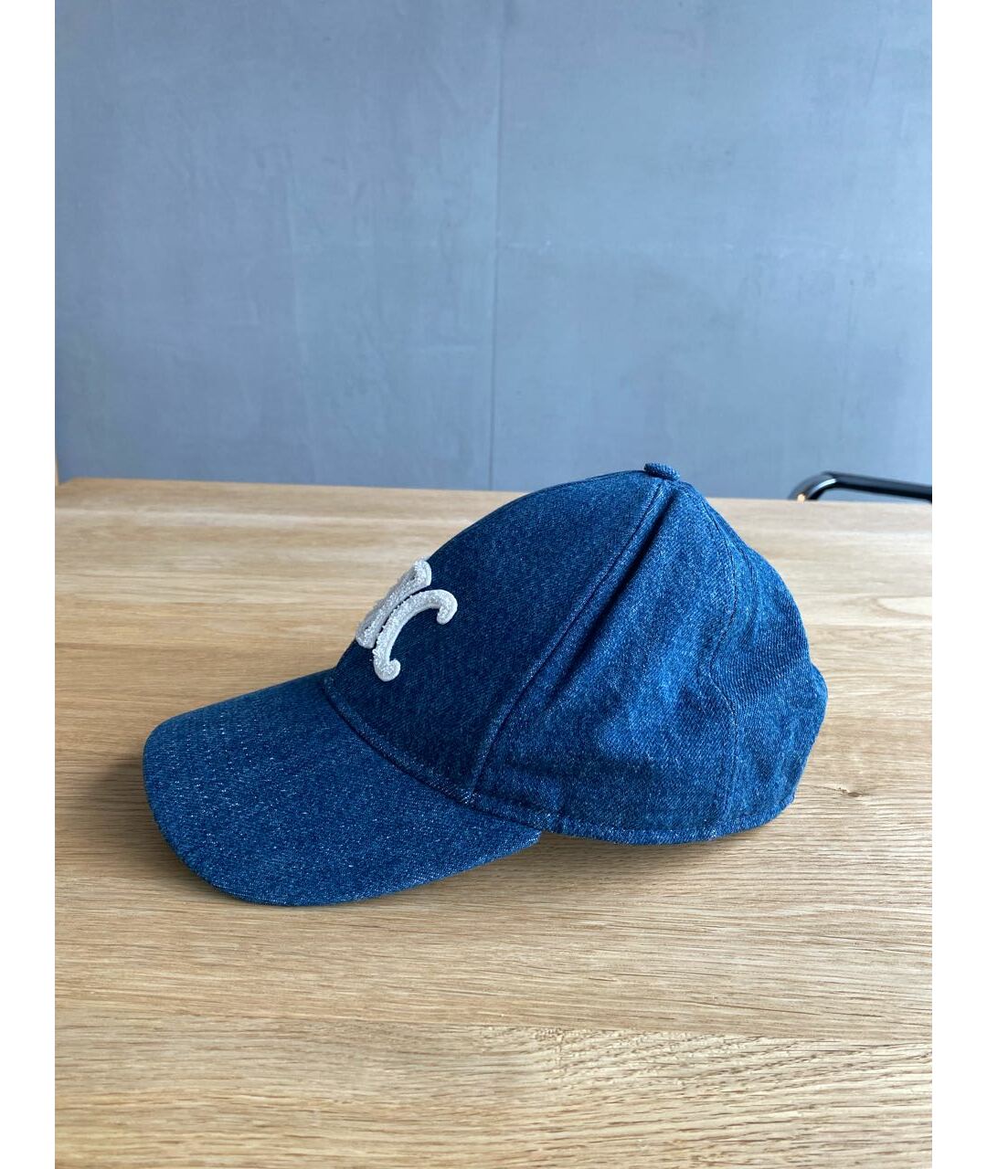 CELINE PRE-OWNED Синяя кепка/бейсболка, фото 3