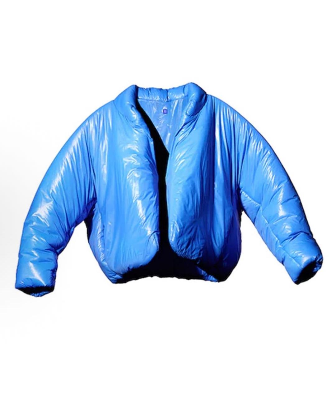 BALENCIAGA Синий пуховик, фото 8