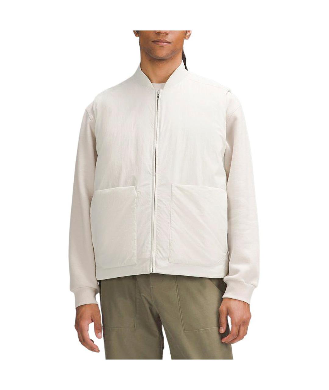 Lululemon Бежевый жилет, фото 3