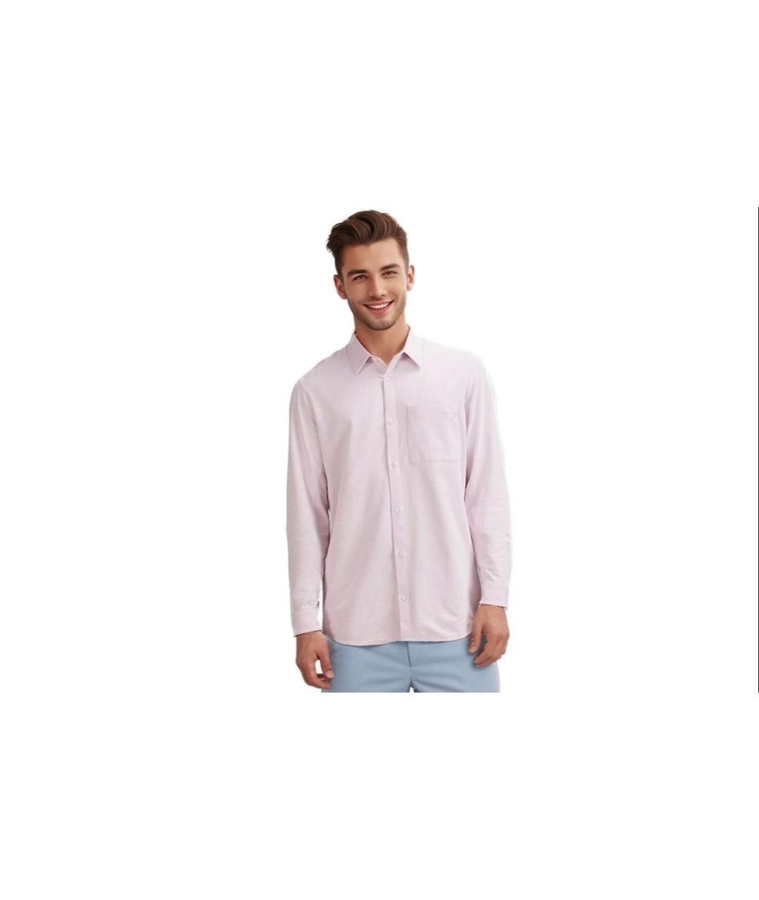 Lululemon Розовая классическая рубашка, фото 3