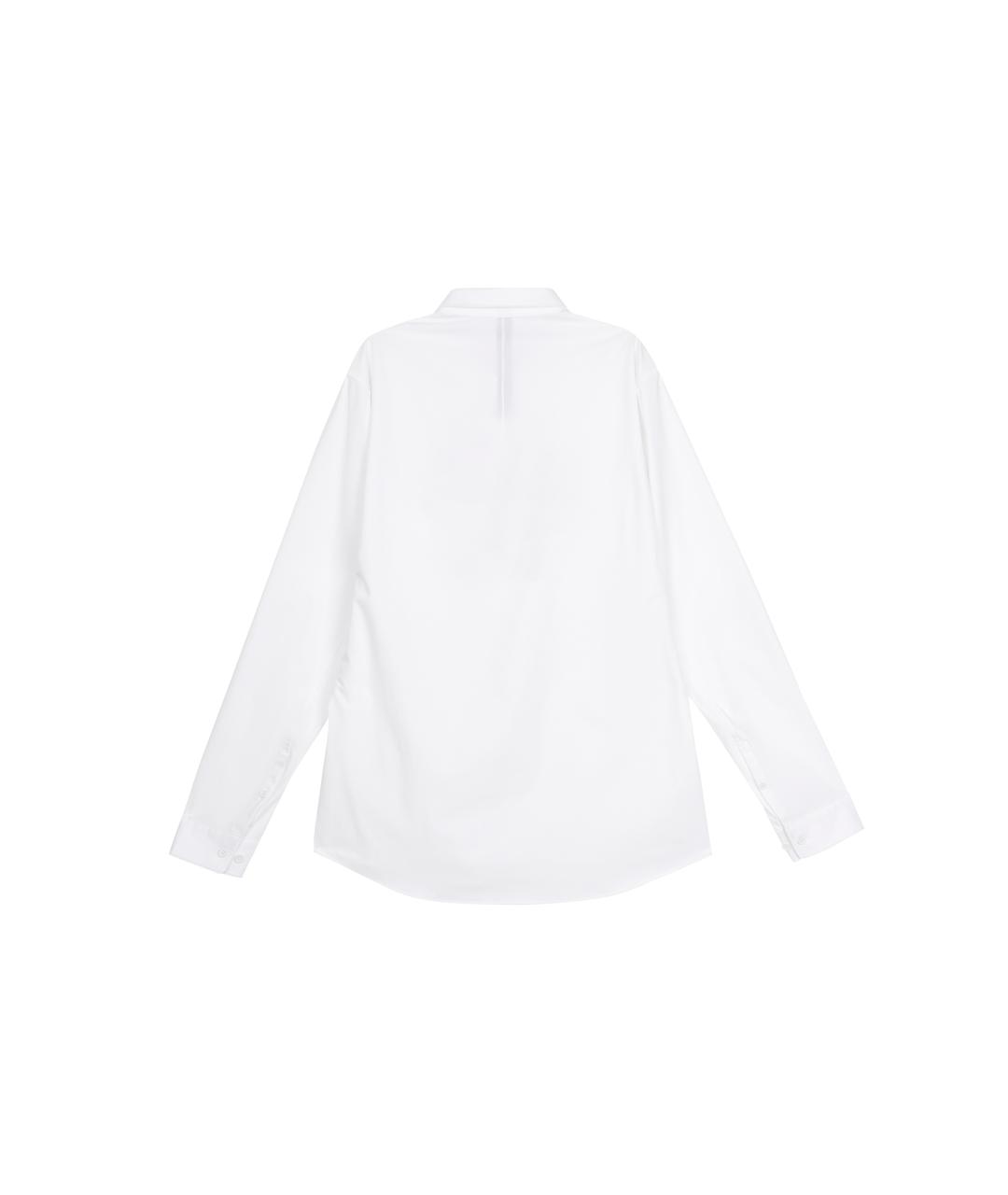 Lululemon Белая хлопковая классическая рубашка, фото 2