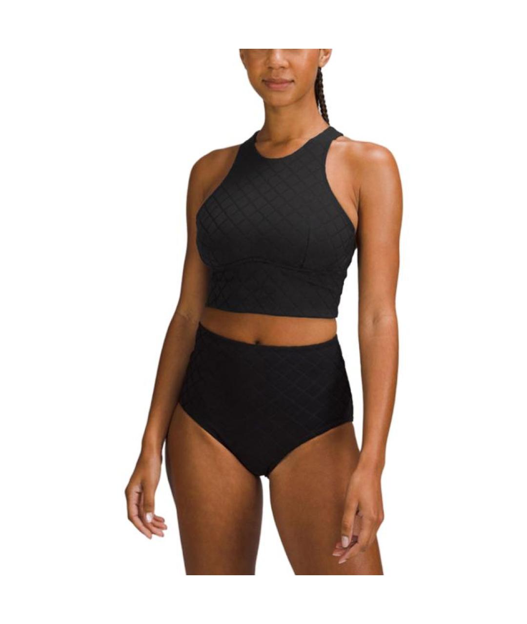 Lululemon Черная майка, фото 3