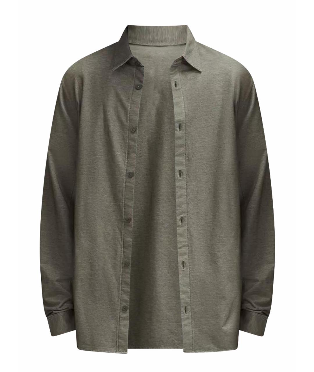 Lululemon Коричневая кэжуал рубашка, фото 1