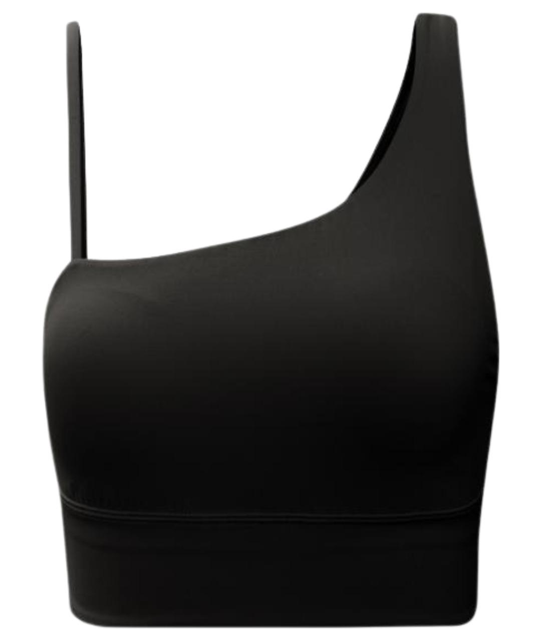 Lululemon Черная полиэстеровая майка, фото 1