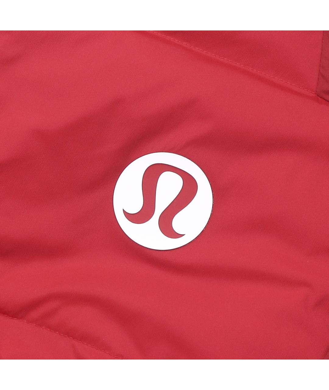 Lululemon Красный пуховик, фото 4