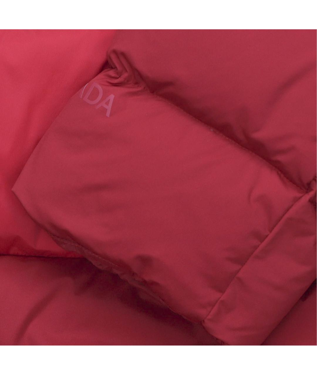 Lululemon Красный пуховик, фото 5