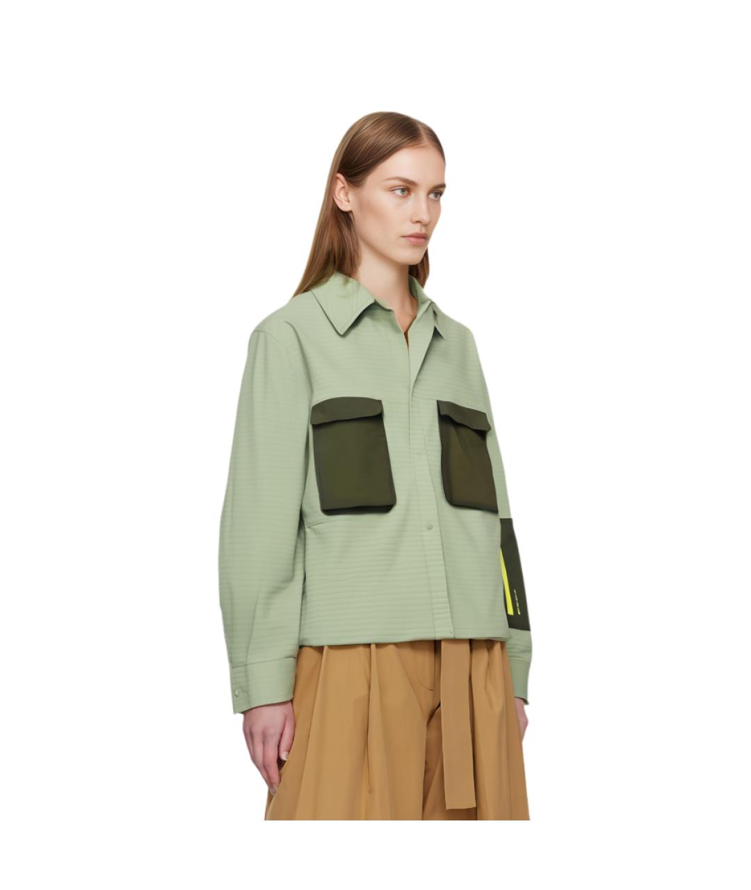 Lululemon Зеленая рубашка, фото 3