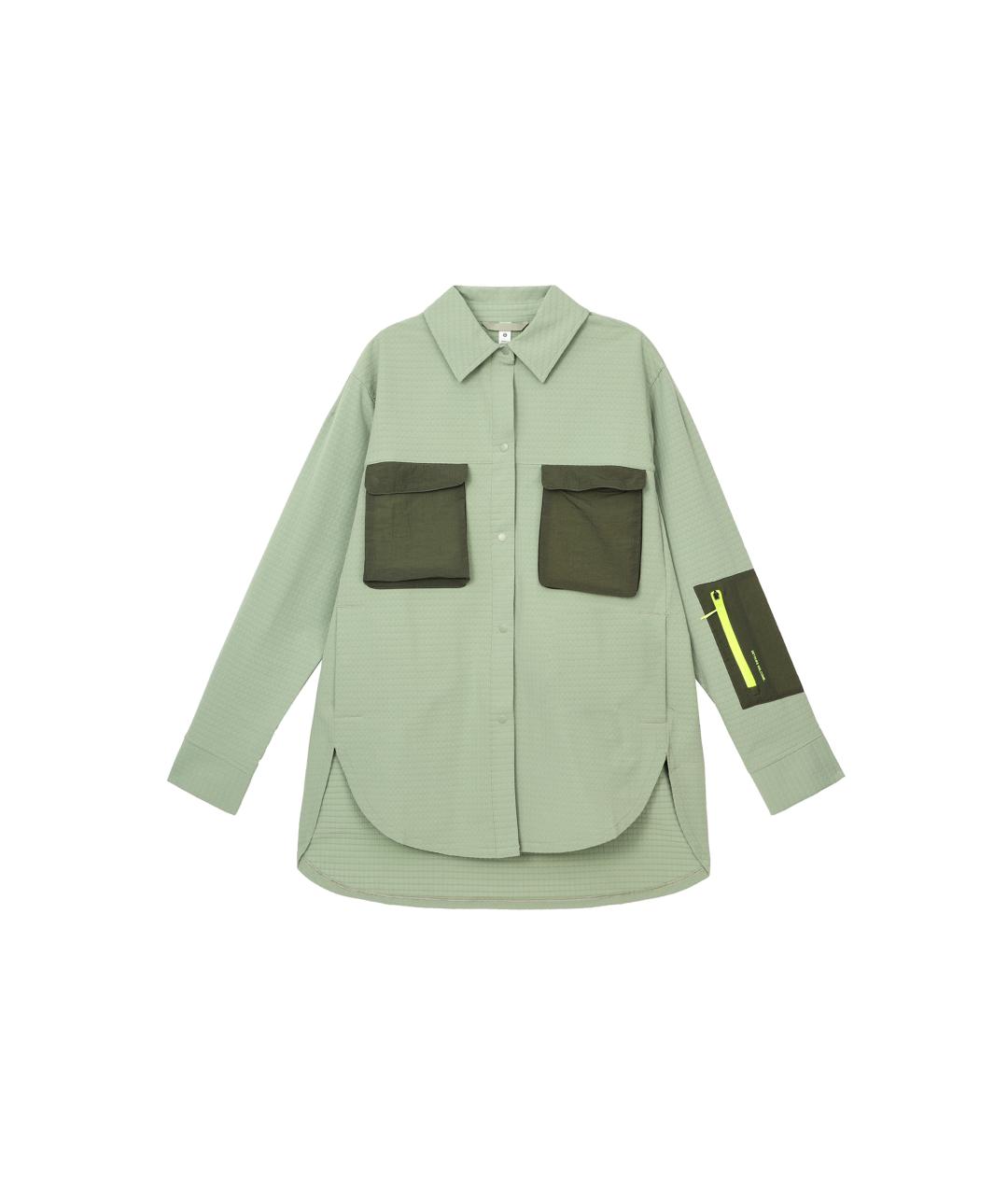 Lululemon Зеленая рубашка, фото 1