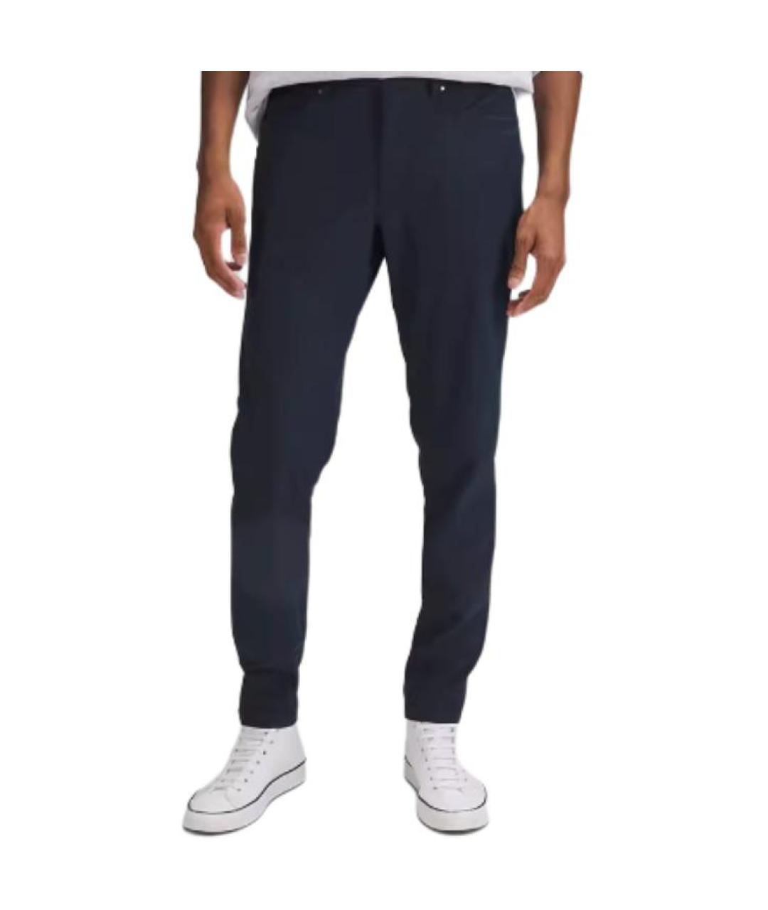 Lululemon Синие повседневные брюки, фото 4