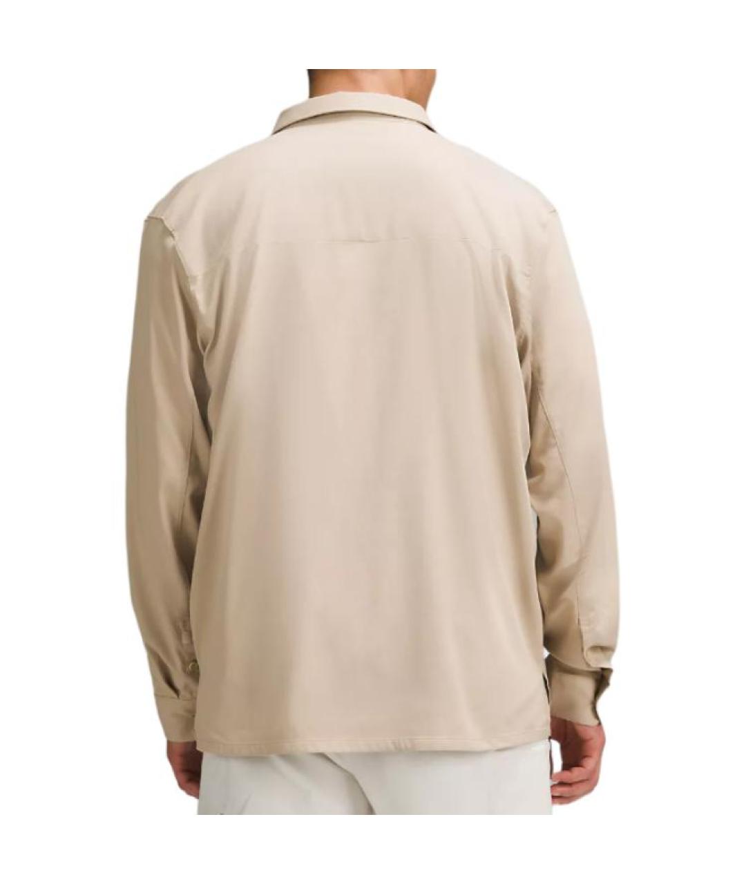 Lululemon Бежевая рубашка, фото 2