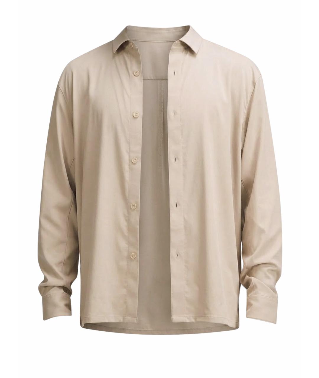 Lululemon Бежевая рубашка, фото 1