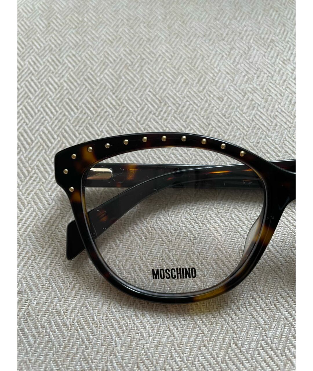 LOVE MOSCHINO Черные пластиковые солнцезащитные очки, фото 3