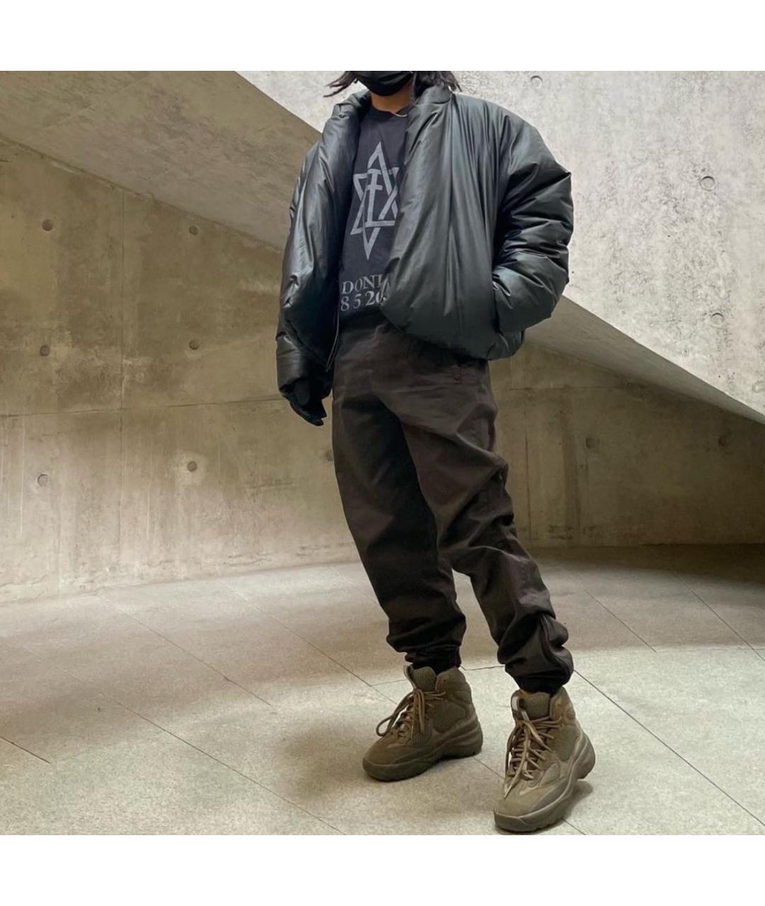 BALENCIAGA Черный пуховик, фото 4