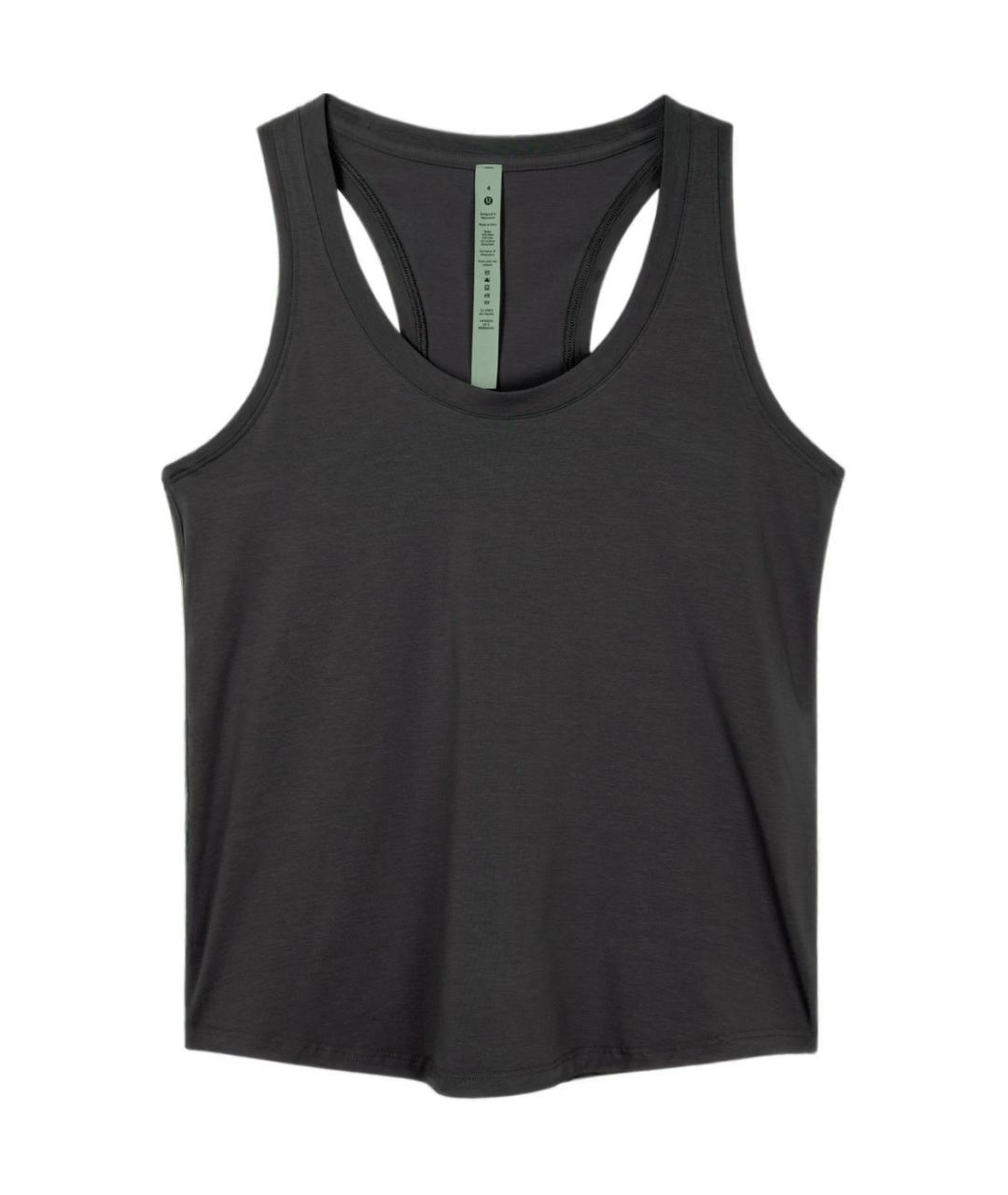 Lululemon Черная хлопковая майка, фото 1