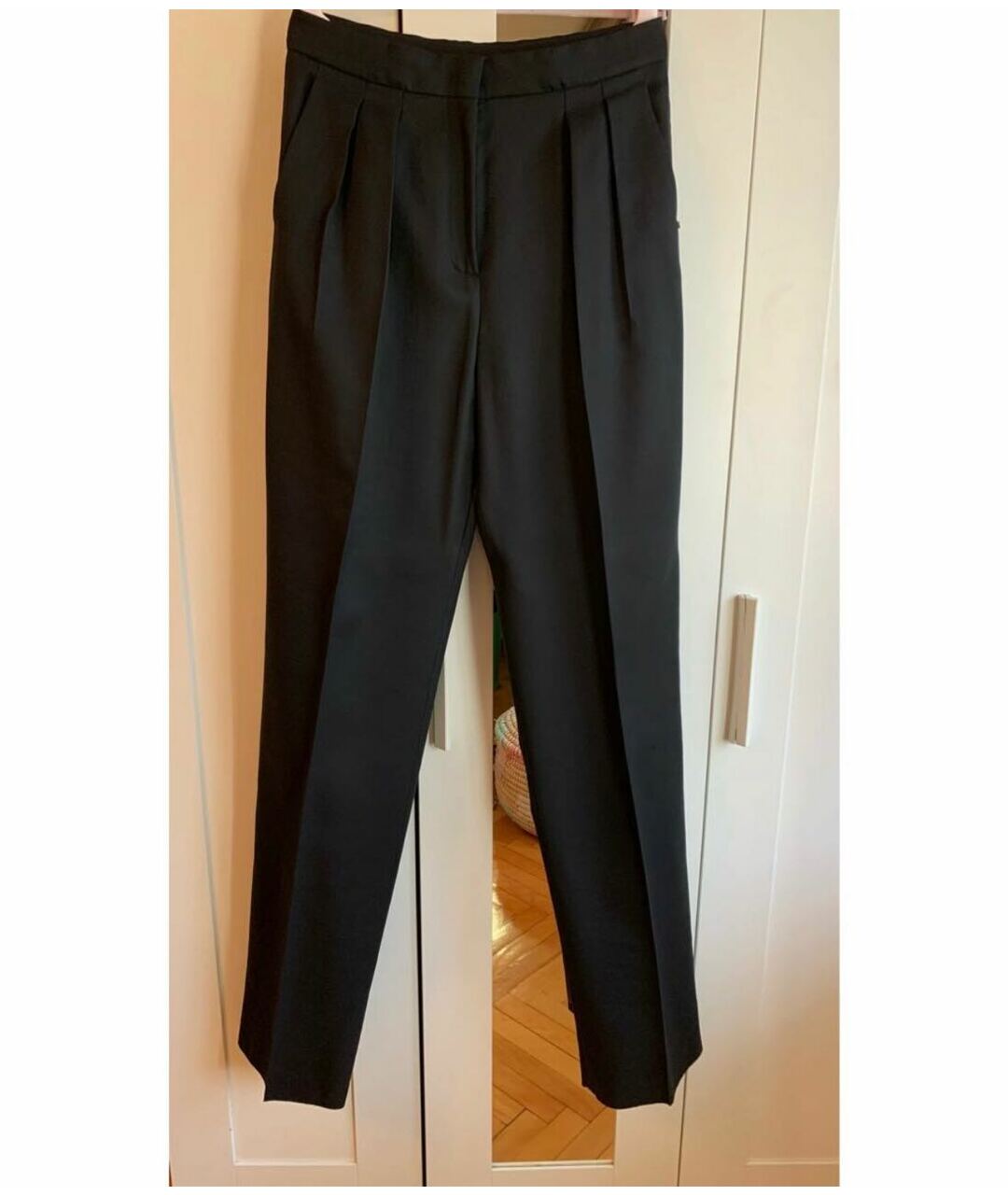 SPORTMAX Черный хлопковый костюм с брюками, фото 4