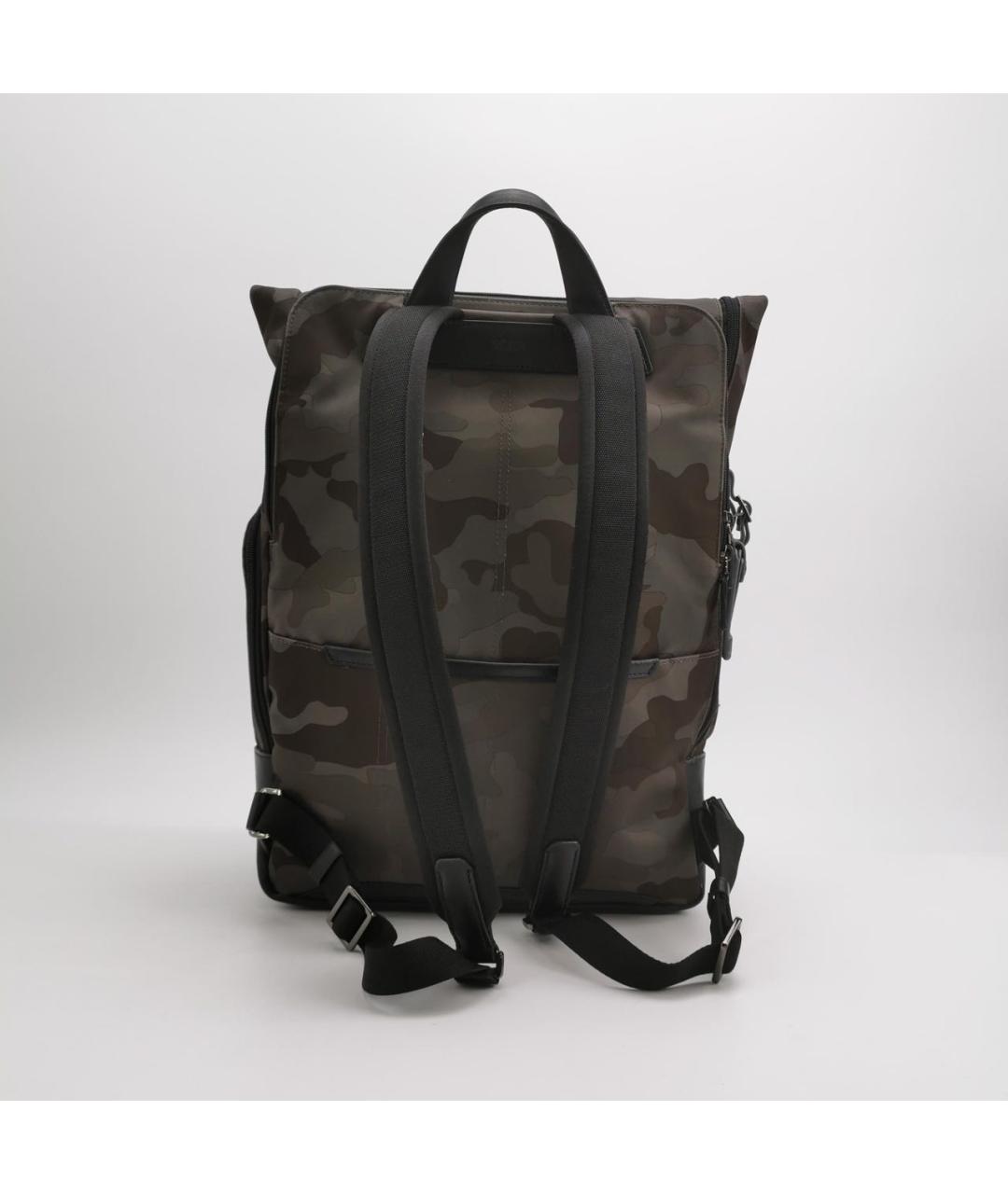 TUMI Хаки тканевый рюкзак, фото 4