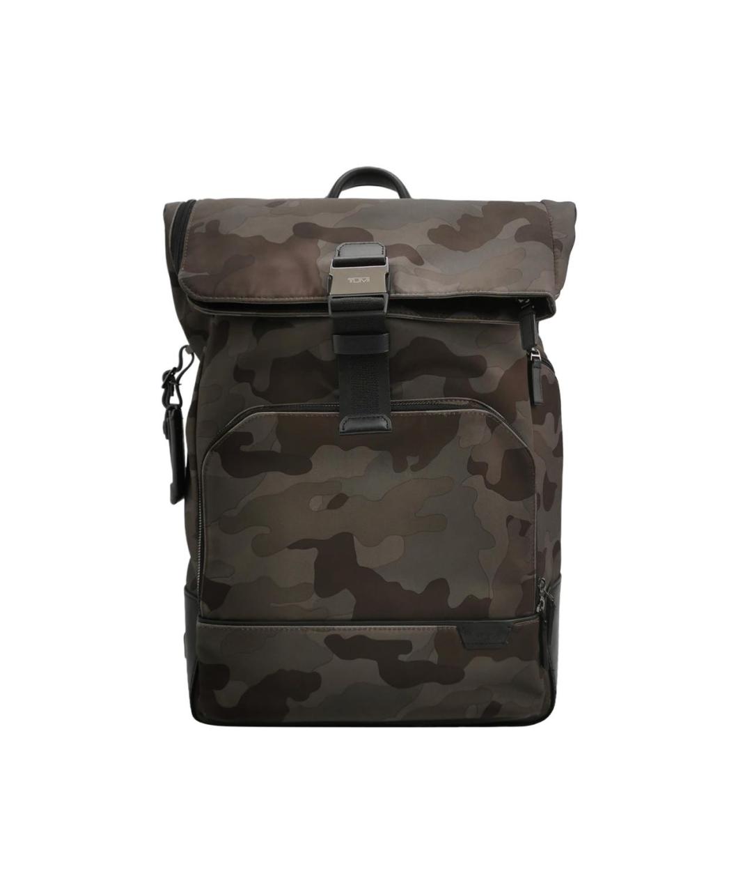 TUMI Хаки тканевый рюкзак, фото 1