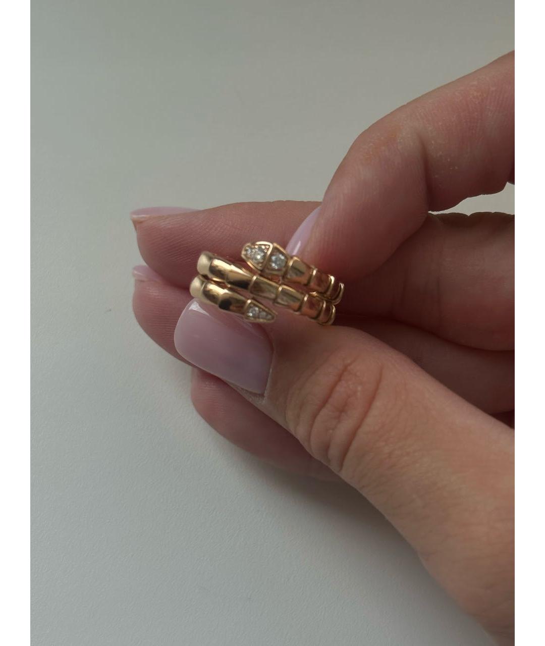 BVLGARI Розовое кольцо из розового золота, фото 2