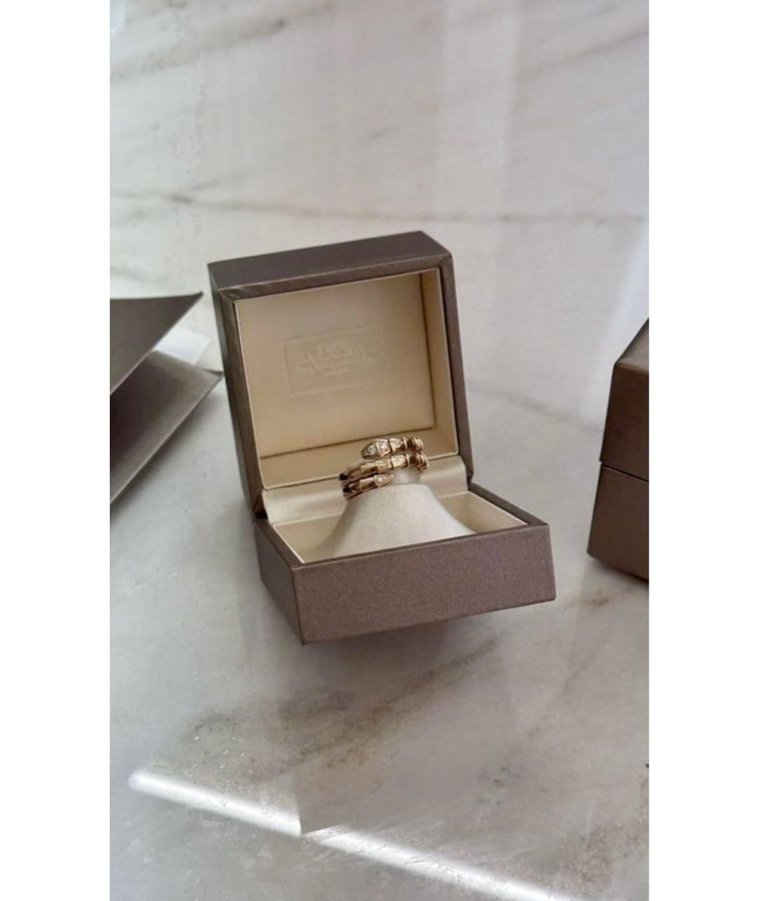 BVLGARI Розовое кольцо из розового золота, фото 6