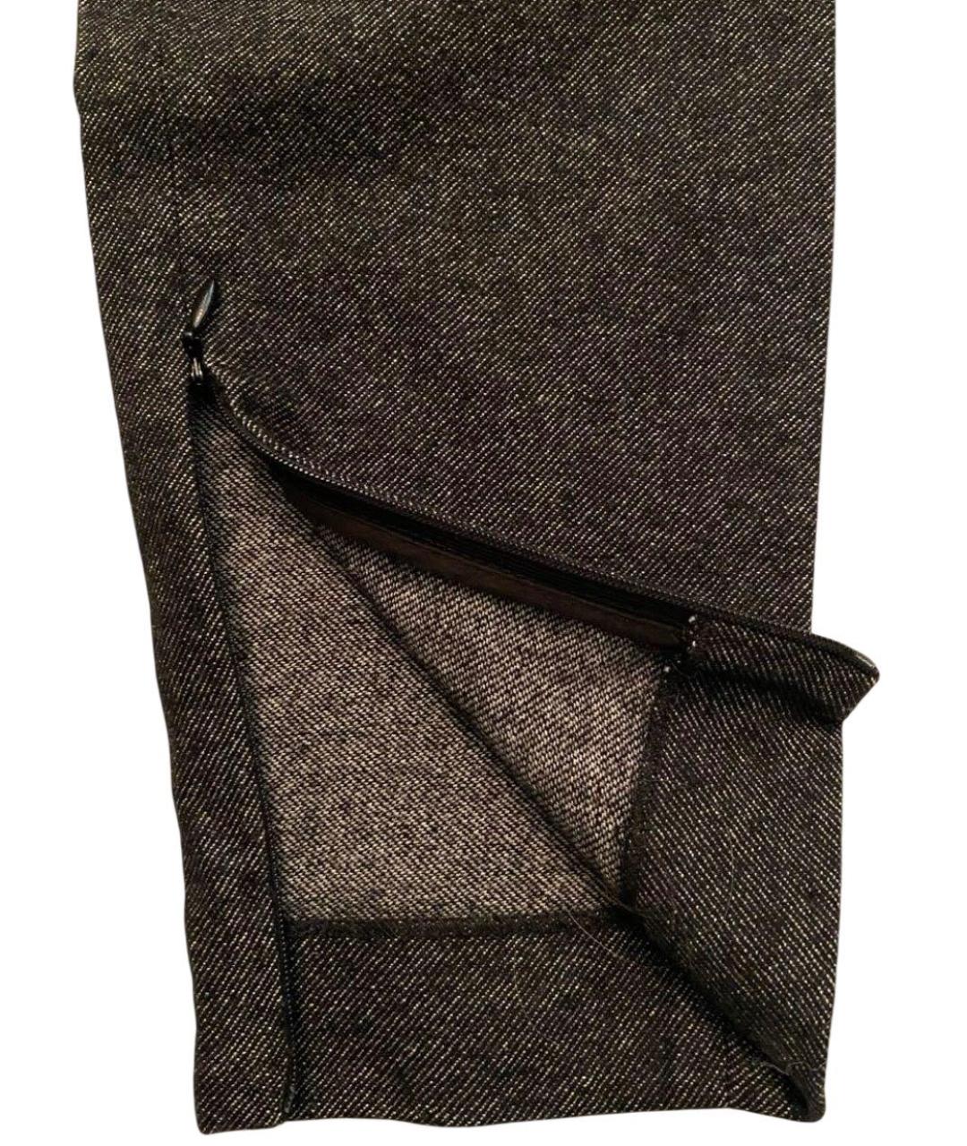 DOLCE&GABBANA Серые брюки узкие, фото 5