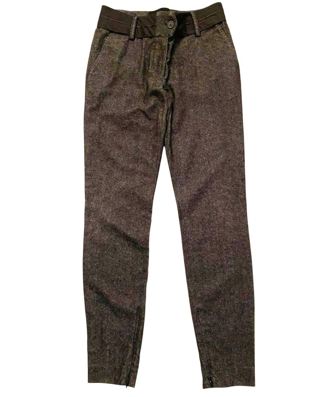 DOLCE&GABBANA Серые брюки узкие, фото 1