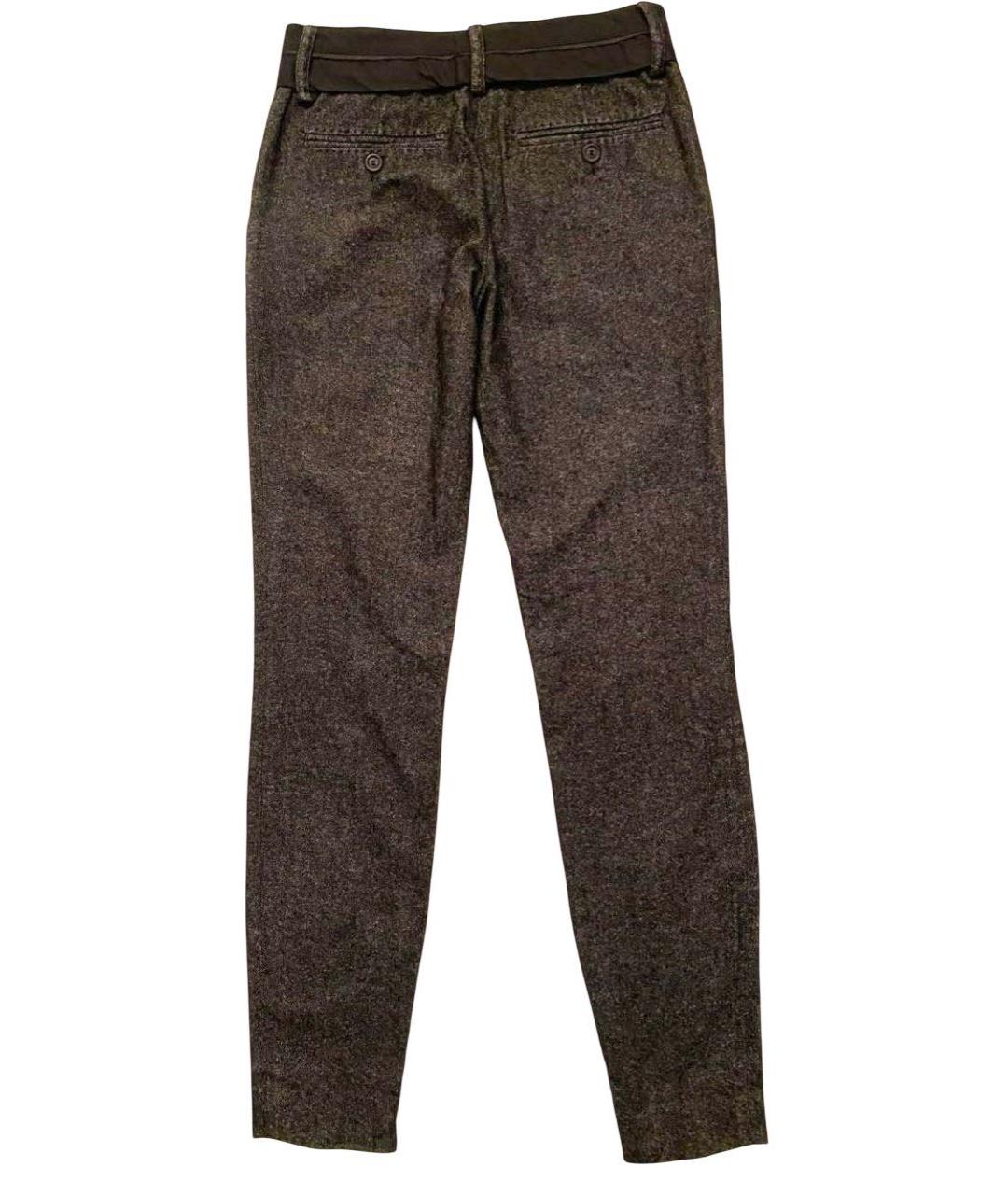 DOLCE&GABBANA Серые брюки узкие, фото 3