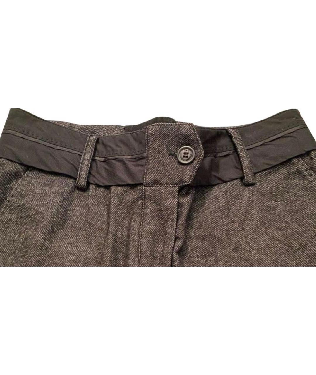 DOLCE&GABBANA Серые брюки узкие, фото 2