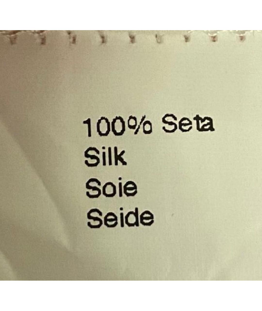 BLUGIRL Розовая шелковая майка, фото 5