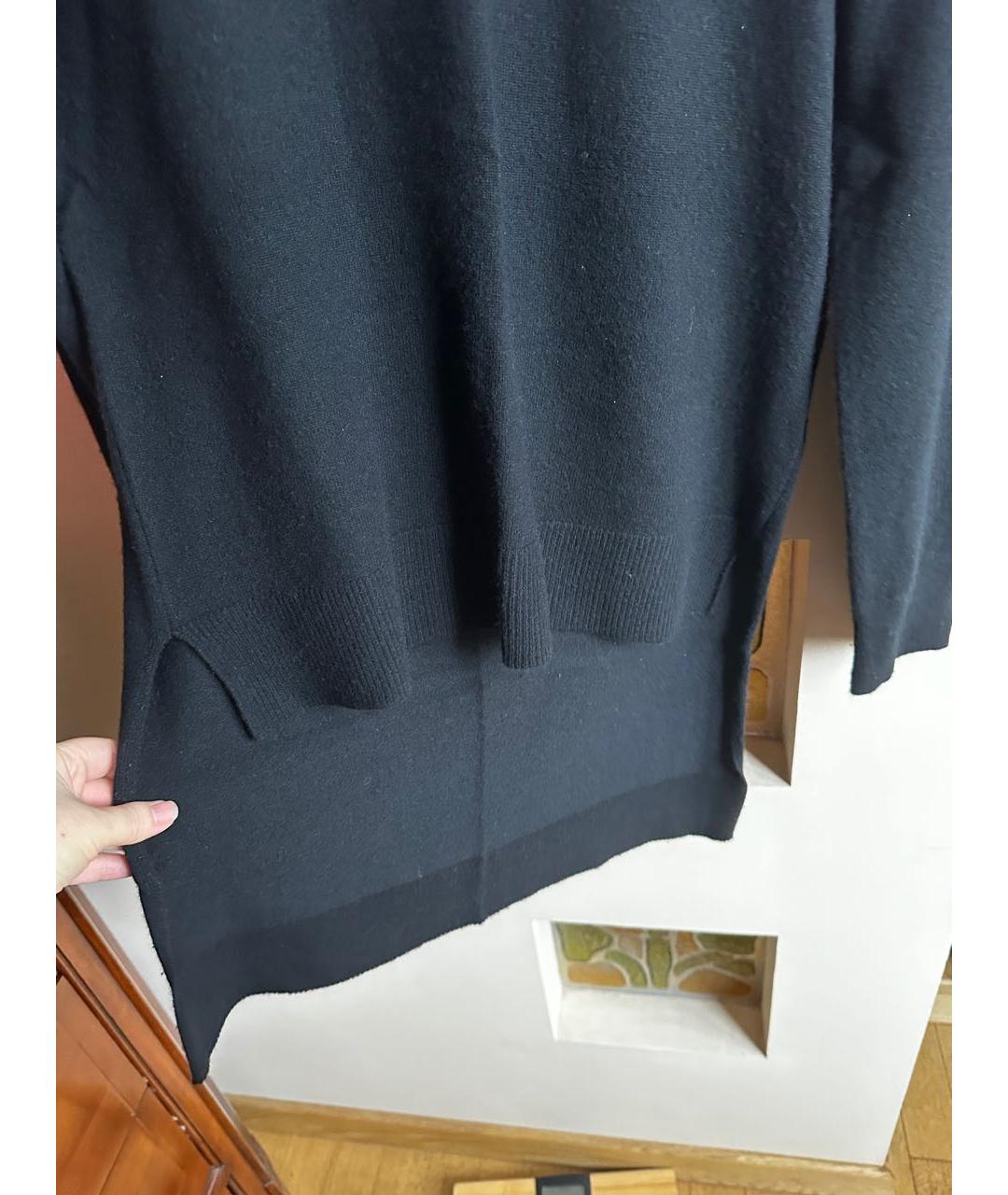 MICHAEL KORS Черный кашемировый джемпер / свитер, фото 5