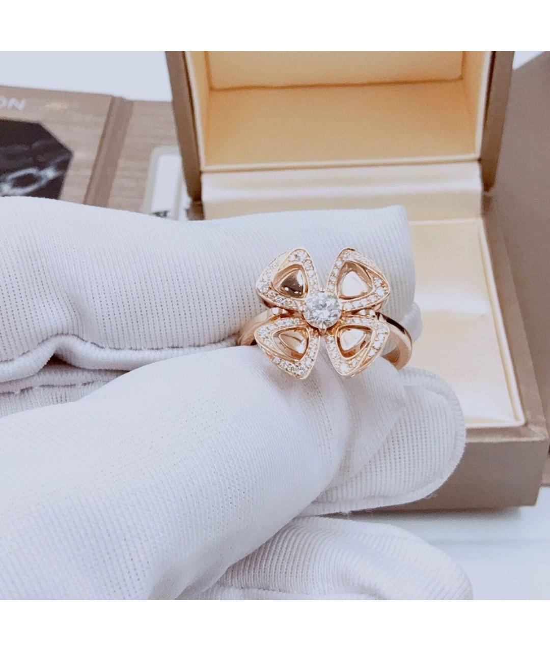 BVLGARI Розовое кольцо из розового золота, фото 2