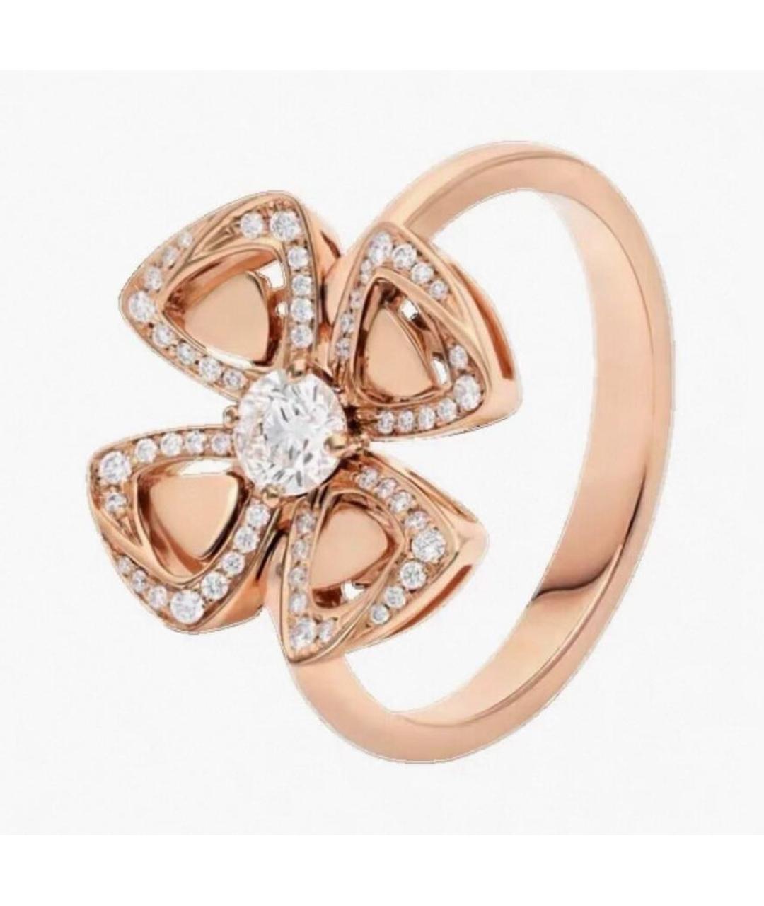 BVLGARI Розовое кольцо из розового золота, фото 7