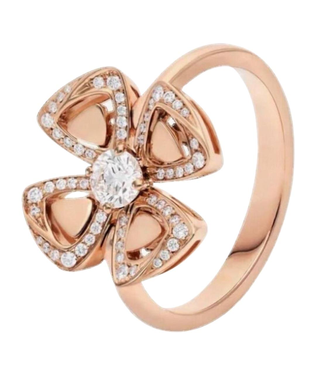 BVLGARI Розовое кольцо из розового золота, фото 1
