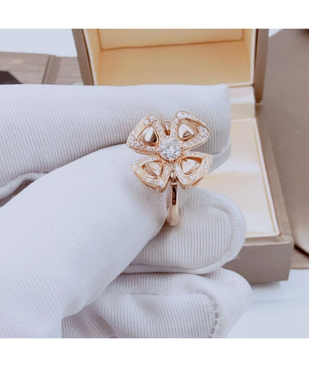 BVLGARI Розовое кольцо из розового золота, фото 3