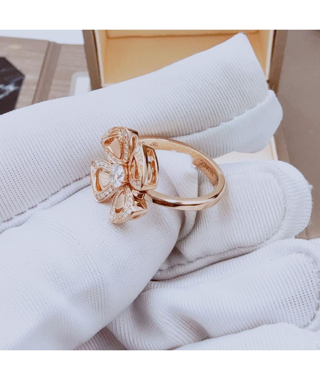 BVLGARI Розовое кольцо из розового золота, фото 5