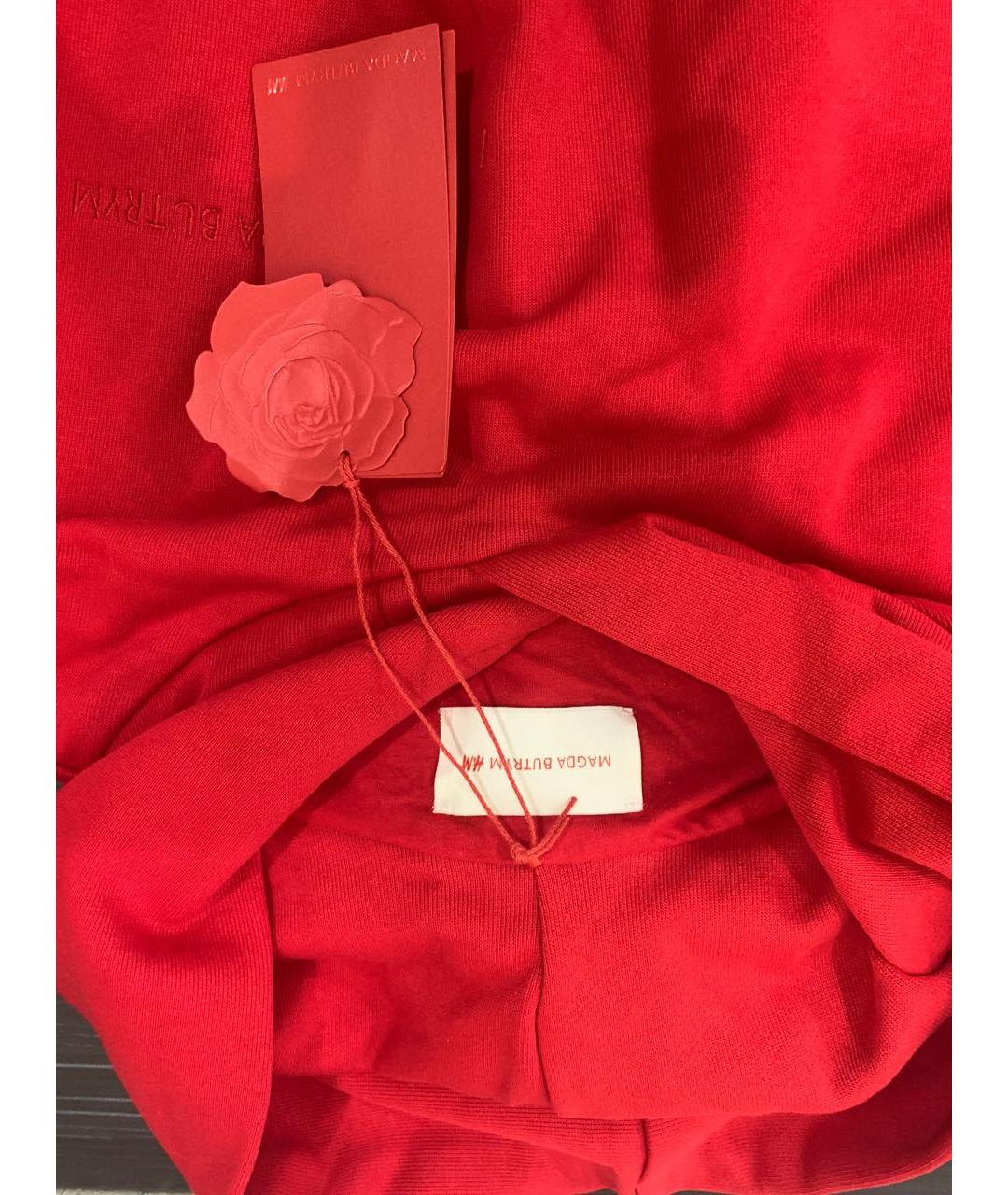 MAGDA BUTRYM Красный хлопковый спортивные костюмы, фото 5